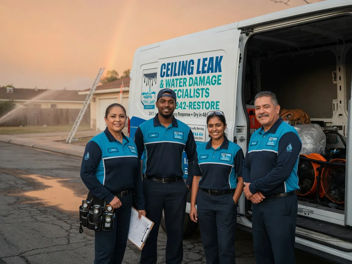 Ceiling Leak Cleanup company in Ashland, VA