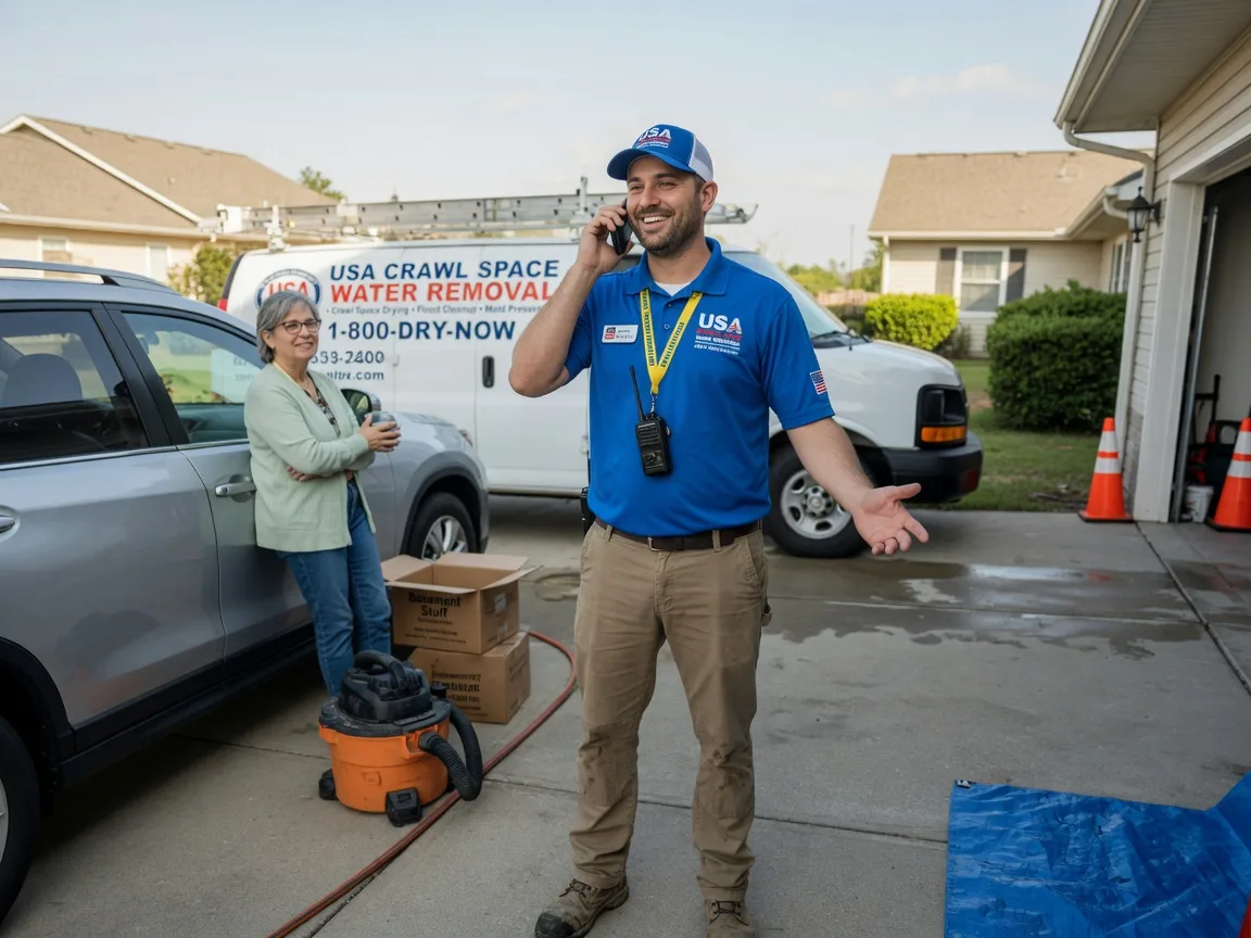 Crawl Space Water Removal Ashland, VA FAQs